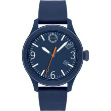 ESQ One Navy Dial Navy Silicone Unisex Watch 07301440
