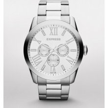 Express Womens Venice Multifunction Watch Silver