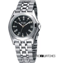 Eyki Fashion Men's Date Black Automatic Mechanical Classic S/steel Wrist Watch