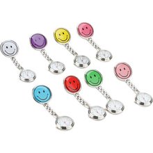 Face Multicolor Smiling of Women's Alloy Analog Quartz Pocket Watch (Assorted Colors)