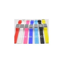 fashion and high quality silicone watches jelly watches mirror digital