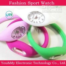 Fashion Ion Watch Sport Silicone Rubber Waterproof Digital Bracelet