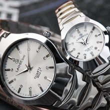 Fashion Luxury Style Metal Couple Watch La-8032d