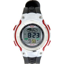 Fashion Man Led Digital Date Silicone Wristwatch Wrist Watch Quartz Clock Red