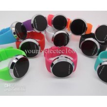 Fashion Trendy Round Touch Led Screen Sport Unisex Wrist Watch,fashi