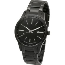 Fcuk French Connection Black Stainless Steel Men's Watch Fc1054bbm