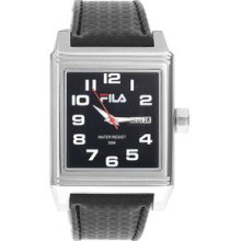 Fila Gents Automatic Europeo Ii Watch Fa 0886-11 Black Grey Accessory