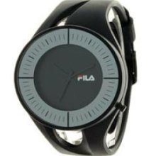 Fila Mens Black Circle Watch/ Official Stockist/ (rrpÂ£75)