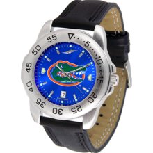Florida Gators Sport AnoChrome Men's Watch with Leather Band