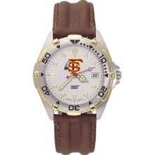 Florida State Seminoles FS All Star Leather Watch LogoArt