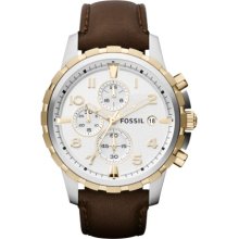 Fossil Men's Dean Two-Tone Watch Men's