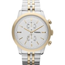 Fossil Men's Townsman Stainless Steel Watch – Two-tone Fs4785