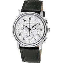 Frederique Constant Persuasion Silver Chronograph Dial Mens Watch 292MC4P6