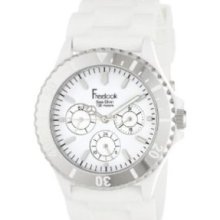 Freelook Men's HA1434-9 Sea Diver Multi-Function White Band