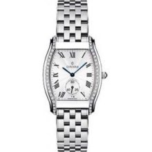 Freeship 0311321 50 Diamond Concord Bennington Ladies Silver Dial Watch Nwtags