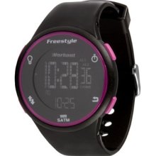 Freestyle Men's Cadence 101377 Black Polyurethane Quartz Watch with Digital Dial