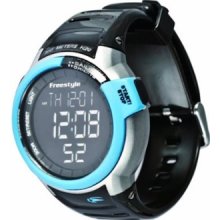 Freestyle Unisex Mariner FS84898 Black Silicone Quartz Watch with Digital Dial