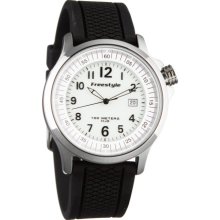 Freestyle USA Ranger Watch SS/Black Silicone, One Size