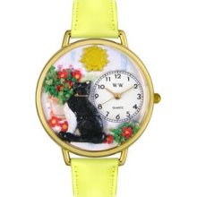 G-0120010 Basking Cat Watch in Gold