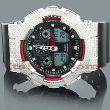 G-Shock Diamond Watch GA100 5.60ct Casio Watches