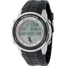 Game Time Chicago White Sox Stainless Steel Digital Schedule Watch -