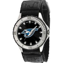 Game Time Official Team Colors Mlb-Vet-Tor Men'S Mlb-Vet-Tor Veteran Custom Toronto Blue Jays Veteran Series Watch