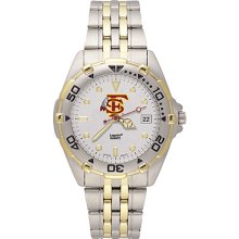 Gent's NCAA Florida State University Seminoles Watch in Stainless Steel