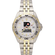 Gents NHL Philadelphia Flyers Watch In Stainless Steel