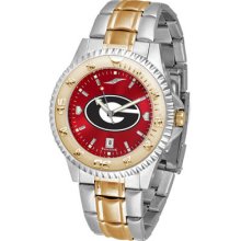 Georgia Bulldogs 2-tone Competitor Watch Anochrome Mens Ladies 2 Styles