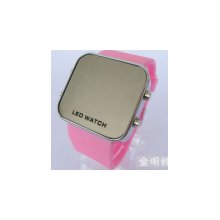 good gifts led watch ,digital fashion unisex mirror led watch,led watc