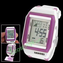 Good Ladies Digital Sports Alarm Wrist Watch Stopwatch