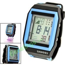 Good Men's Women's Unisex Digital Sports Alarm Wrist Watch