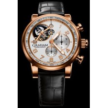 Graham Silverstone Tourbillograph Red Gold Watch 2TSAR.W01A