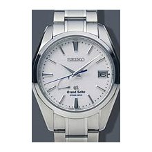 Grand Seiko Spring Drive Titanium 41mm Watch - Snowflake Dial, Titanium Bracelet SBGA011 Sale Authentic