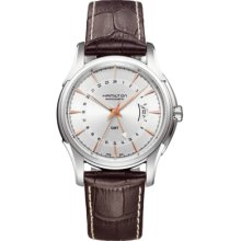 Hamilton H32585557 Watch Jazzmaster Traveler Mens - Silver Dial