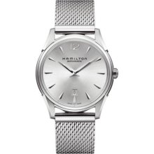 Hamilton Men's 'Jazzmaster' Silver Dial Stainless Steel Watch ...