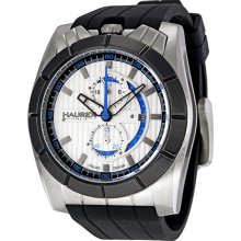 Haurex Italy Chronograph Silver Dial Mens Watch 3D362USB