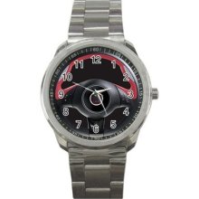 Hot Fiat Abarth Steering Wheel Sport Metal Watch Rare