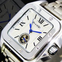 Hot Sell Elegant Luxury Fashion Mechanical Automatic Men's Wrist Watch, J6-ww
