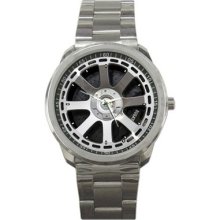 Hot Sport Metal Watch 2009 Bugatti Veyron Fbg Par Hermes Rims Steering Wheel