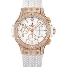 Hublot Women's Big Bang 41mm White Dial Watch 341.PE.2010.RW.1704