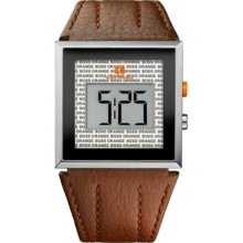 Hugo Boss 1512757 Orange Brown Digital Men's Watch