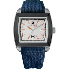 Hugo Boss Boss Orange Blue Fabric Mens Watch 1512602