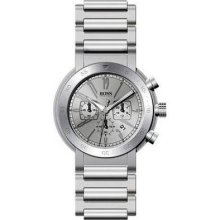 Hugo Boss Chronograph Silver Dial Mens Watch HB1512251