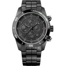 Hugo Boss Mens Black Pvd Stainless Steel Watch 1512658