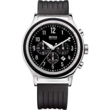 Hugo Boss Rubber Chronograph Men's Watch 1512323