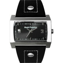 Hush Puppies Black Dial Mens Watch 3309M2502