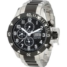 Ingersoll Bison No. 12 Gents Black Dial Bracelet Watch