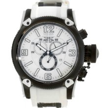 Invicta 11366 Stainless Steelian Diver Mother Of Pearl Quartz Chronograph Dial