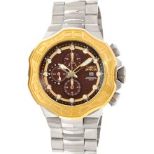 Invicta 12431 Pro Diver Brown Dial Stainless Steel Chrono Men's Watch